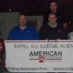 Enthusiastic Reception of A3P Activists at Scranton Tea Party