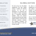 Globalization Flier – 4″ x 6″
